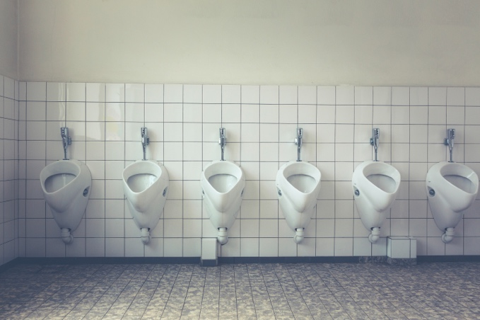 A Row of Urinals