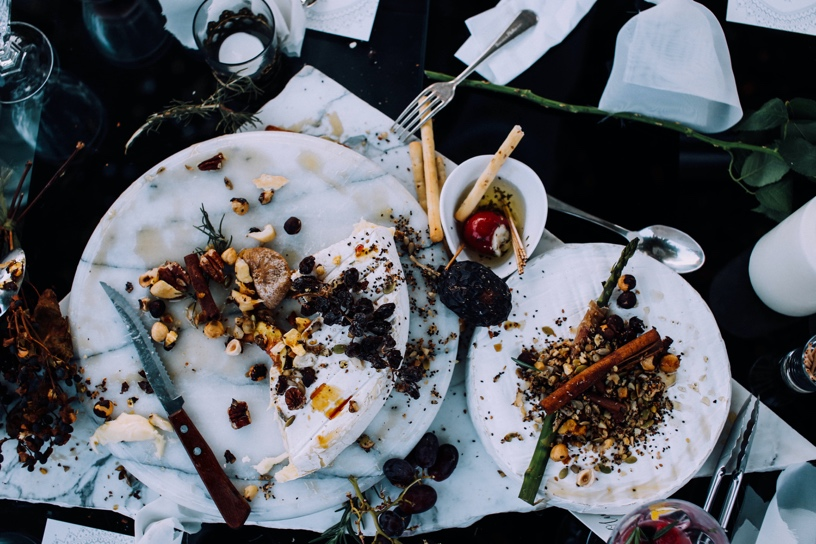 Food Waste on Plates