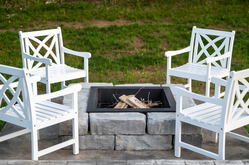 A DIY firepit for a home improvement project